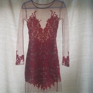  For Love & Lemons❤Luau dress in lace